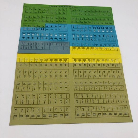 Vintage 1977 Simulation Publications Up Scope! Naval Strategy Game - Picture 3 of 7